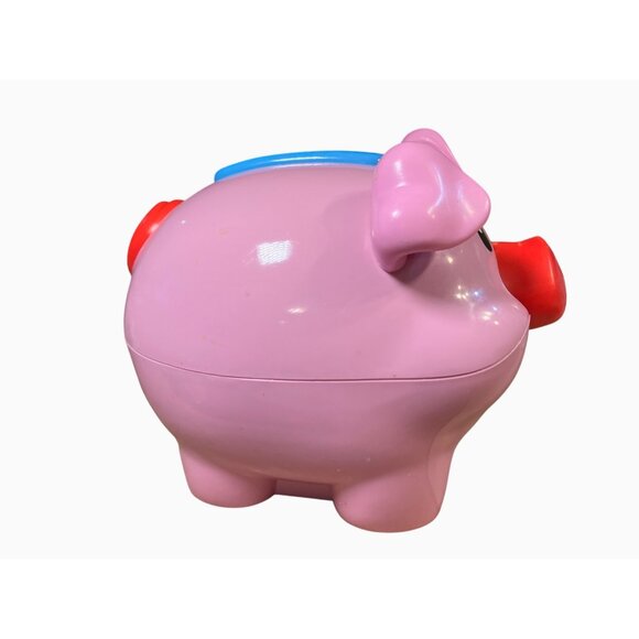 Vintage Fisher Price Laugh And Learn Musical Piggy Bank w/Sounds - Picture 7 of 11